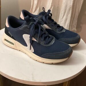 Skechers Navy and White Women's Sneakers